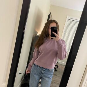 CRZ YOGA Light Lavender Sweatshirt
